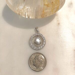 Sterling Silver CZ Pendant